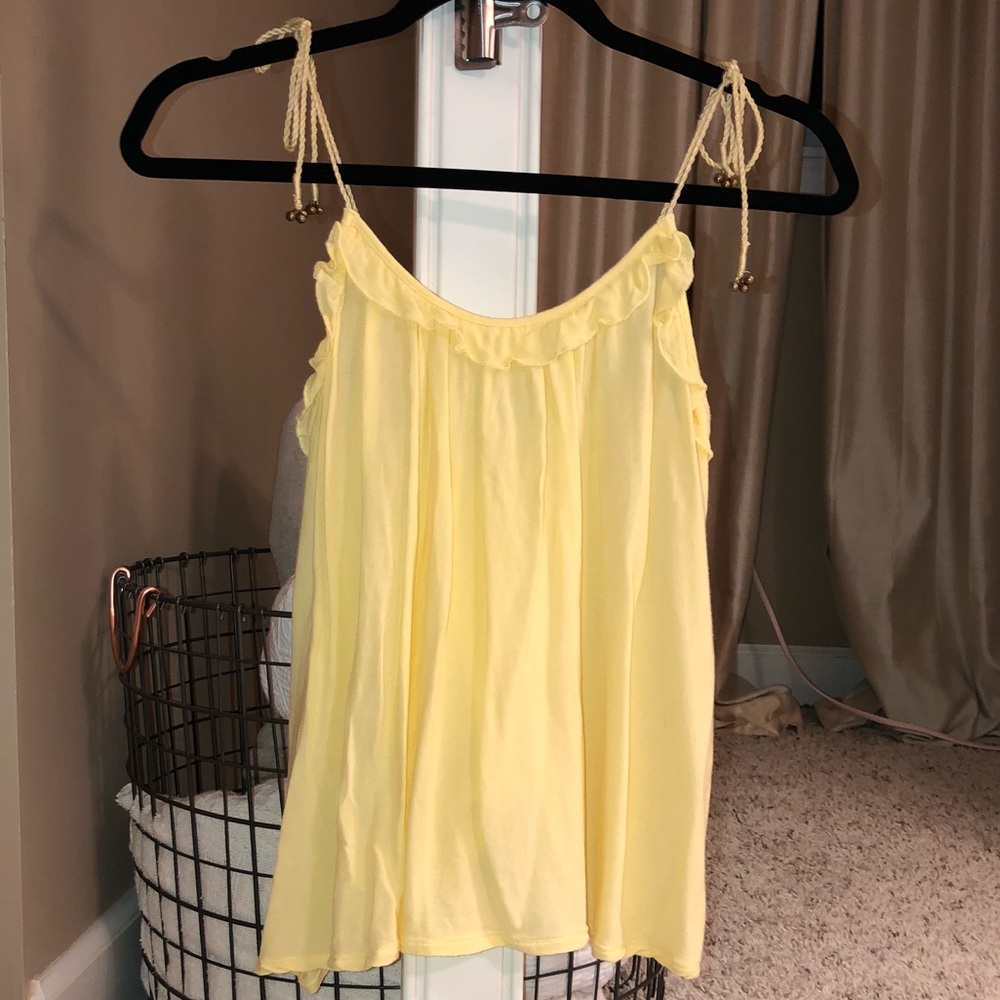 Altar’d state yellow tank top